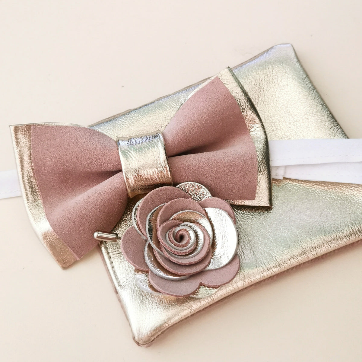 Champagne Bow Ties