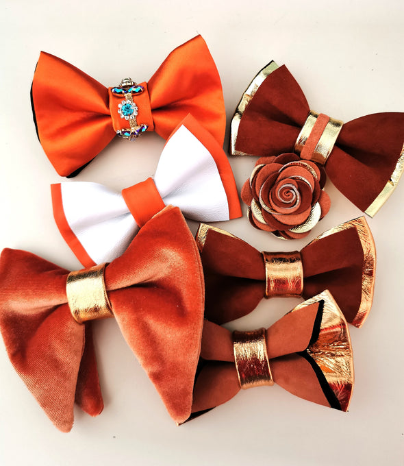 Copper Bow ties and sets