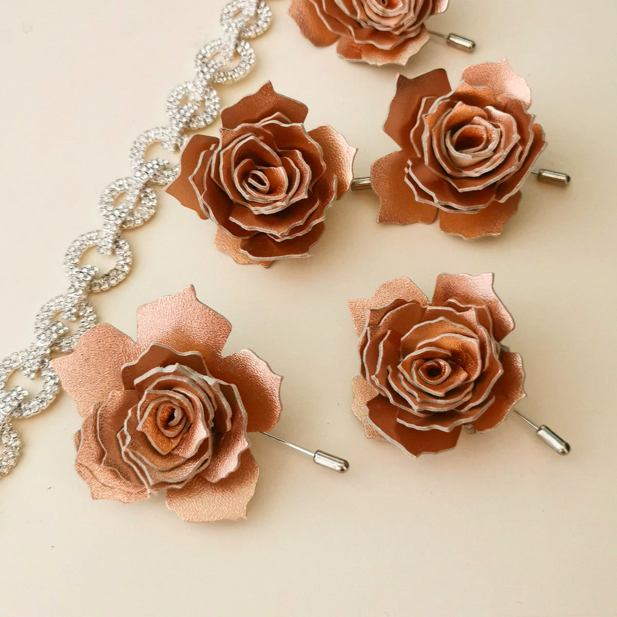 rose flower lapel pin, mens wedding boutonniere, rose gold wedding boutonniere, groomsmen gift set, lapel rose flower, prom