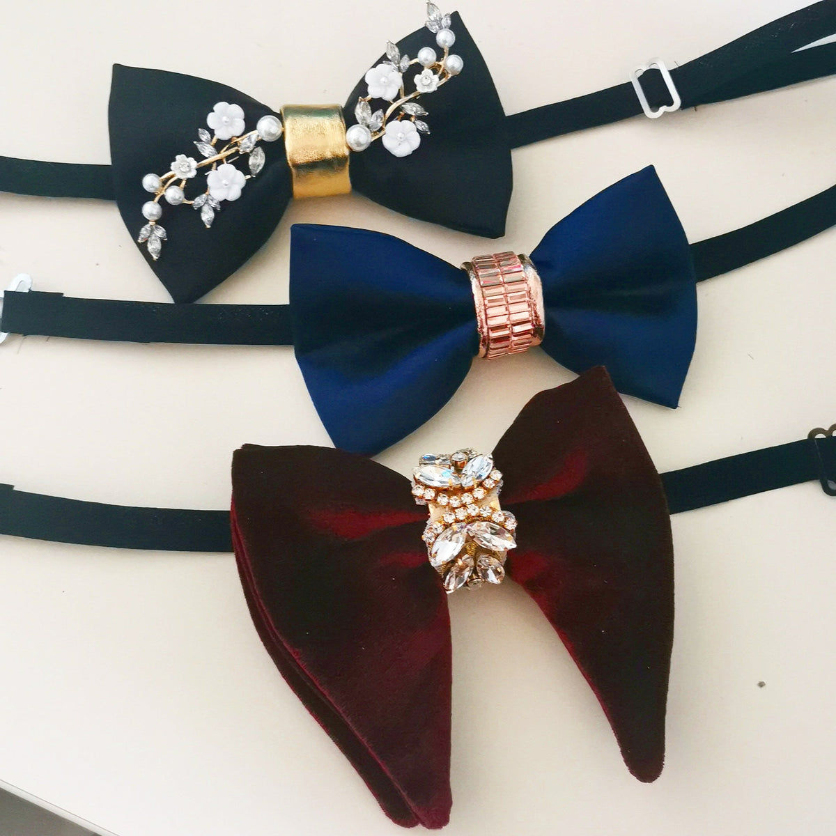 Rhinestones bowtie