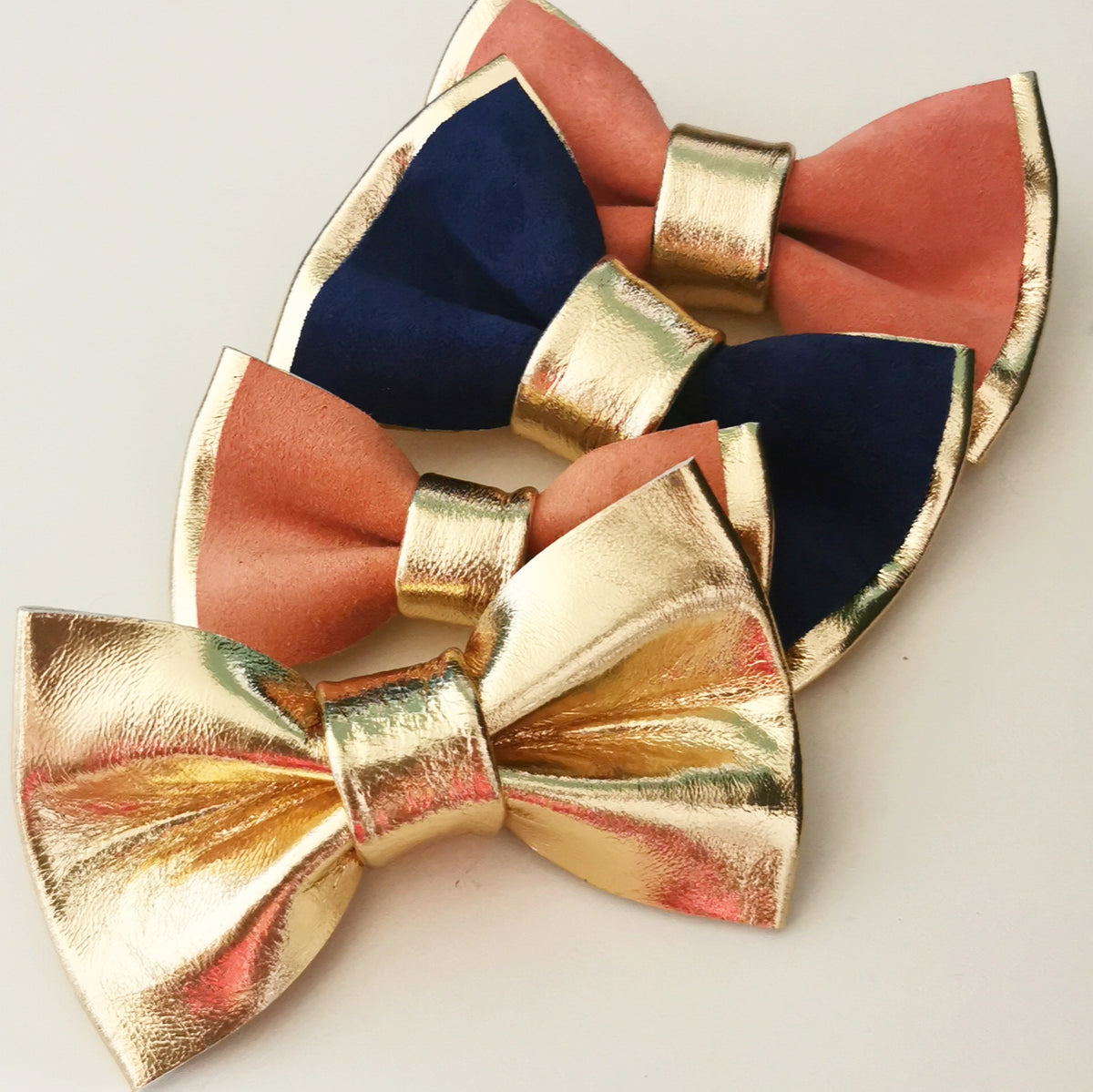 Gold Bow Ties