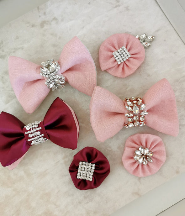 Pink Bow Ties