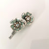 Sage emerald green lapel flower pin, wedding boutonniere brooch pin, groomsmen boutonniere